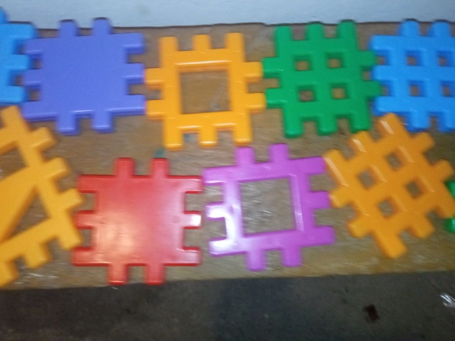 klocki konstrukcyjne wafle