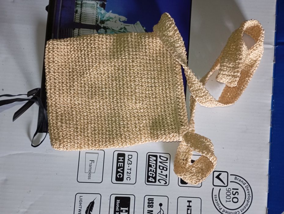 Mala de lado forrada