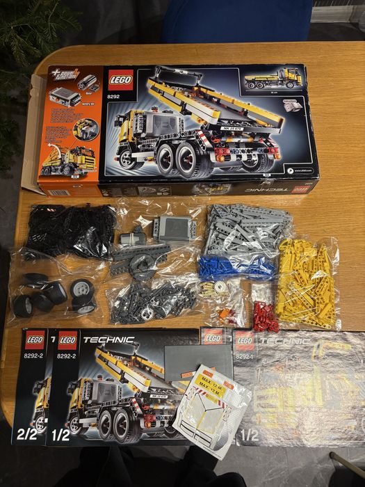 Lego Technic 8292 Ciężarowka z płaską podłogą.