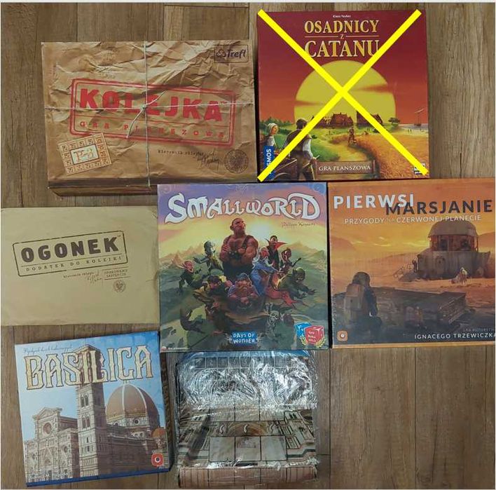 Zestaw gier planszowych