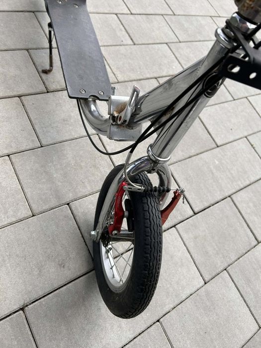 Hulajnoga,  pompowane kola