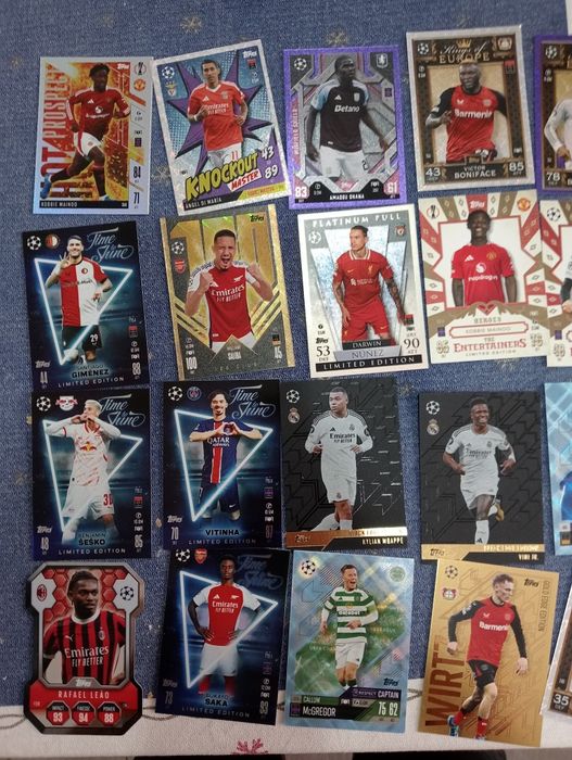 Cartas futebol 2025