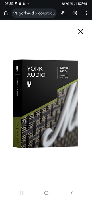 Ir Impulsy york audio marshall plexi M20 helix fractal headrush nux