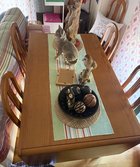 Mesa de sala extensivel em bom estado