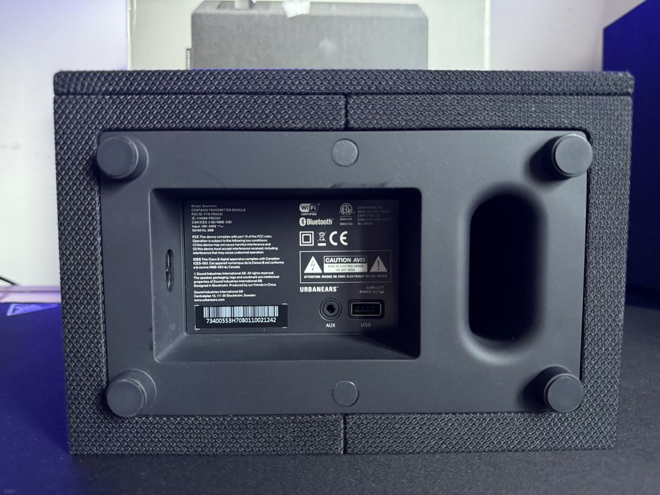 Coluna Urbanears Stammen - Wifi + Bluetooth - com caixa64169649178497123