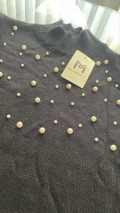 Vestido de malha tamanho único