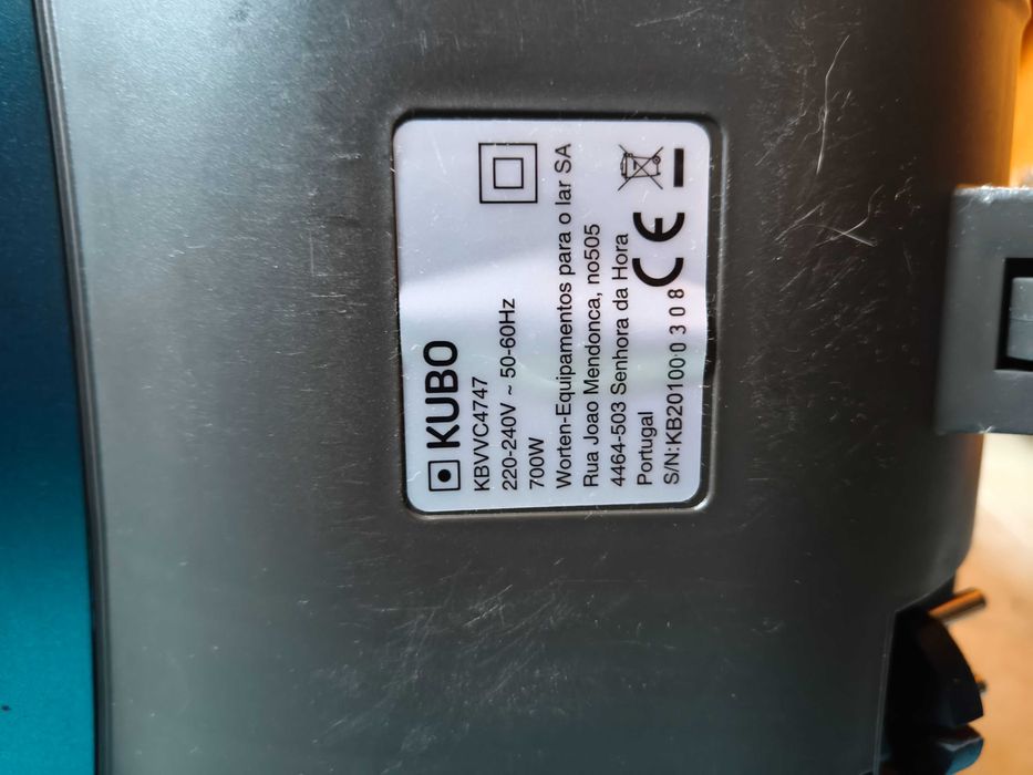 Aspirador sem Saco KUBO KBVVC4747 (79 dB - Depósito 2.5 L)