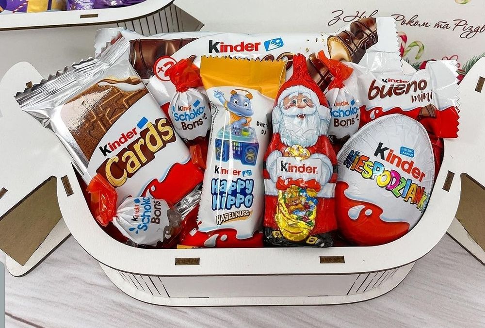 Подарунки на Миколая, подарки, бокси, кіндери, kinder box, для дітей