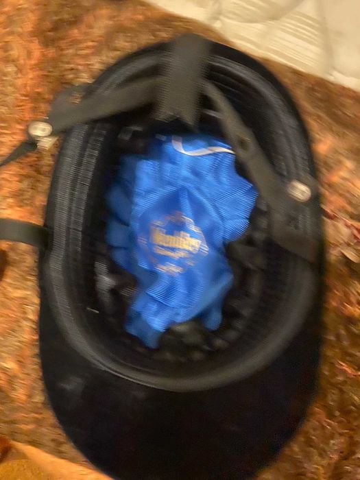 toque para hipismo 6 como novo preto