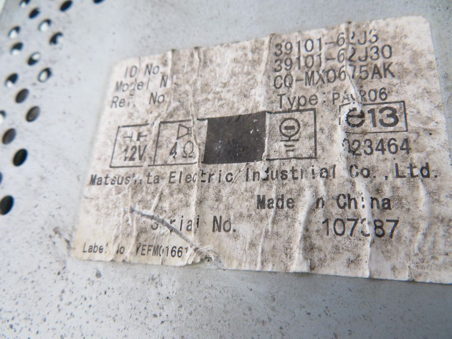 Radio Suzuki Swift IV
