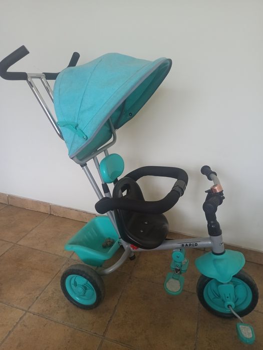 Wózek rowerek trójkołowy