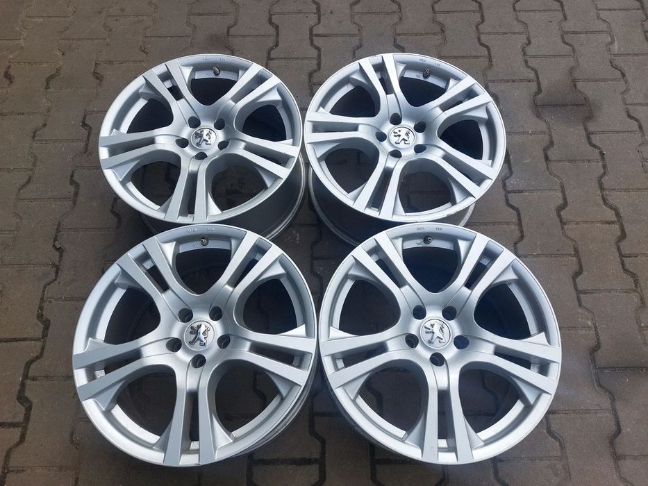 PEUGEOT 407 508 308 5008 3008 FELGI ALUMINIOWE R18 8J ET27 5X108 KBA 47281 PROSTE!