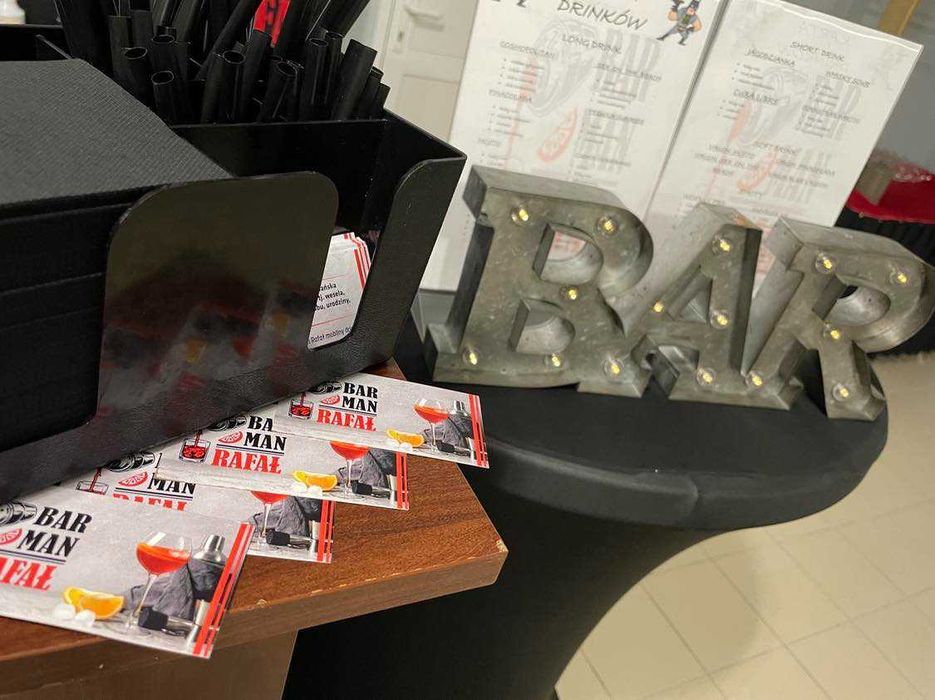 Drink Bar mobilny drink bar - Barman na wesele bar