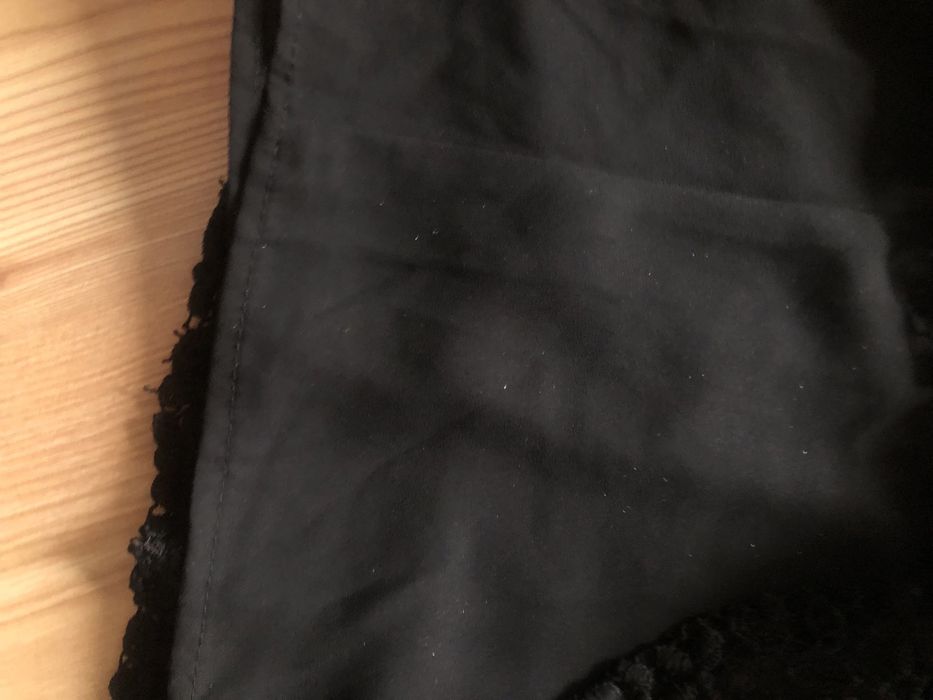 Sukienka Sylwester gipiura mini ZARA