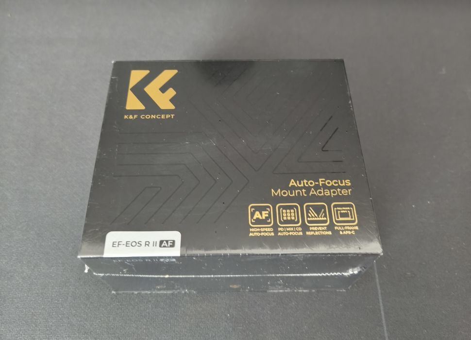 K&F concept adapter Canon EF-EOS R II AF