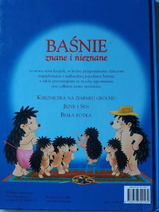 Baśnie znane i nieznane niebieskie Nowe