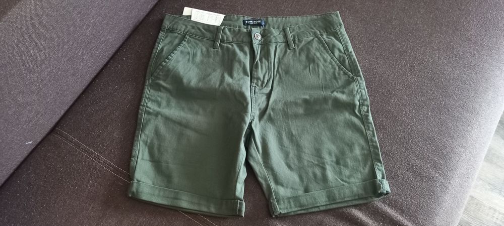 Szorty damskie rozm. L zielone oliwkowe