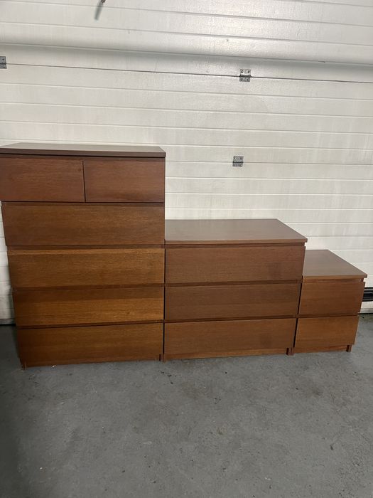 Zestaw mebli ikea malm / darmowa dostawa
