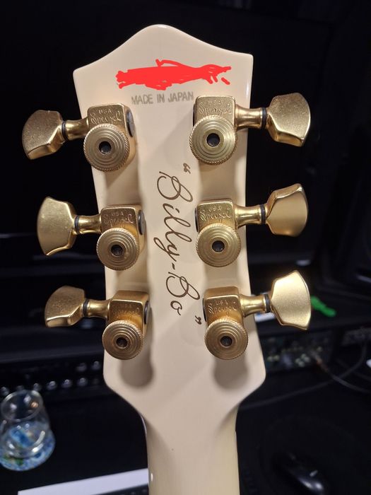 Gretsch Billy Bo white Penguin Jupiter Thunderbird