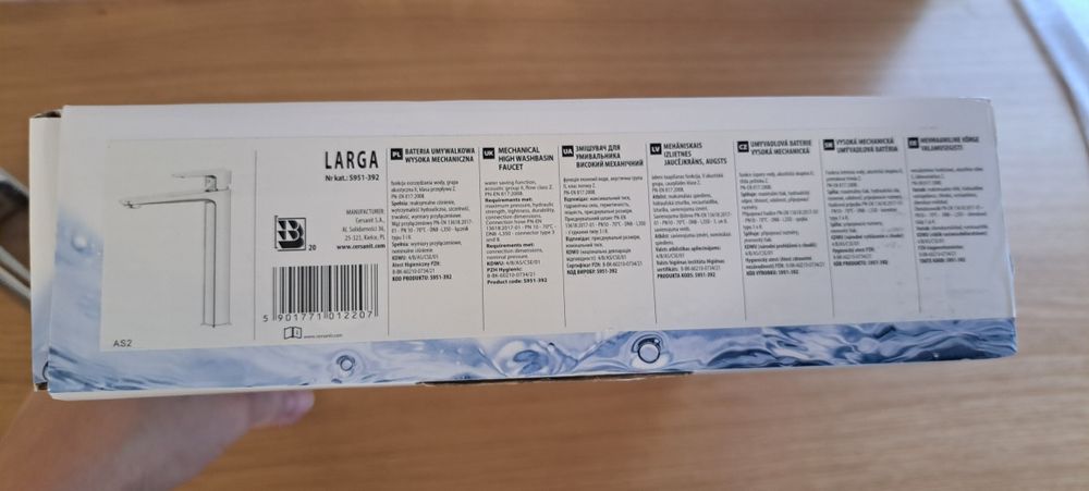 Bateria umywalkowa cersanit