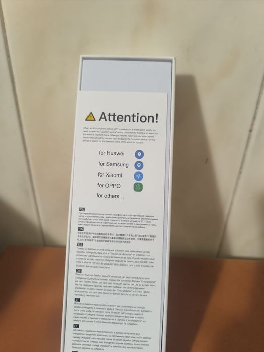 Smartwatch Hoco Y8 Novo selado em caixa