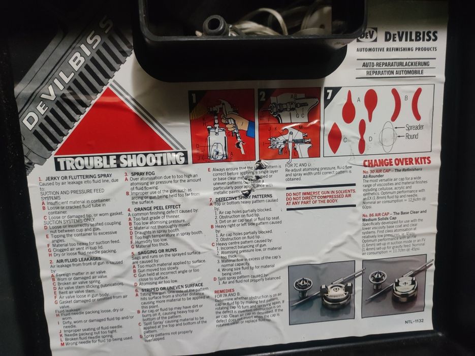 Pistola de pintura Devilbiss