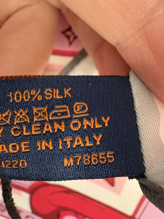 Chusta jedwabna Louis Vuitton