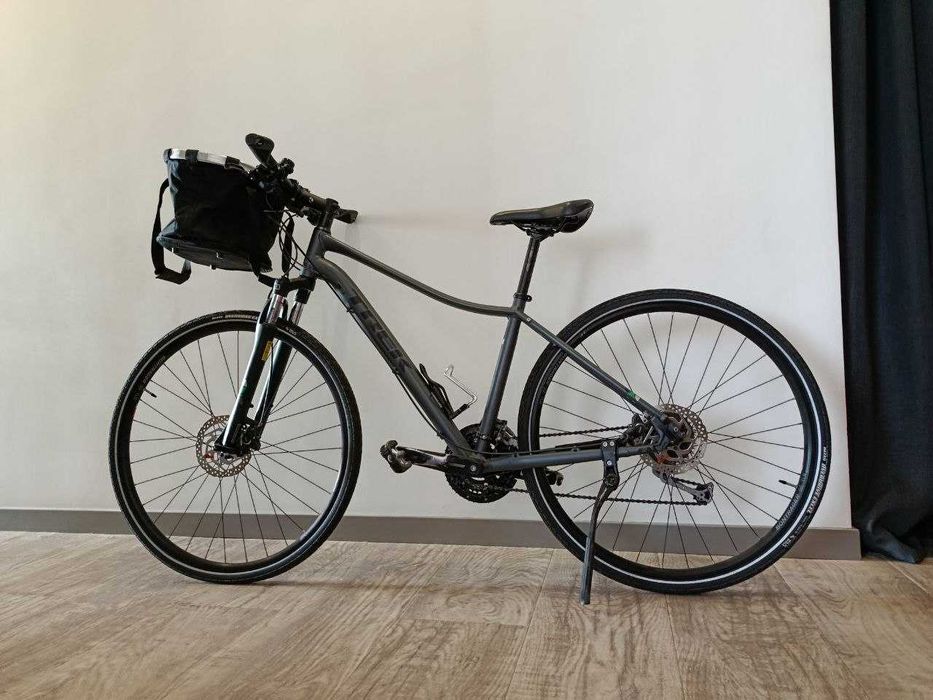 Універсальний Гібрид Trek Dual Sport — 27 швидкостей | Shimano Alivio | Гідравліка | Фірмовий багажник