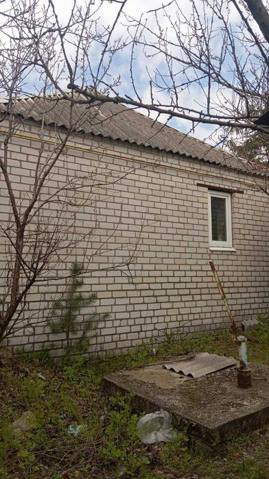 продам кирпичный дом в сел.Лизогубовка 45м2,участок 25соток,летняя кухня 56м2