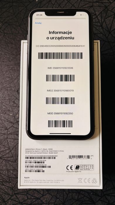 Iphone 11 - 128gb + gratisy