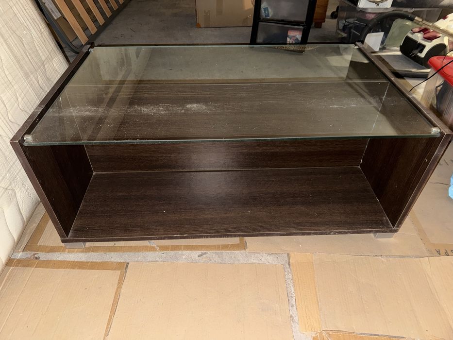 Mesa de centro carvalho escuro