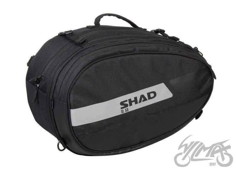 Sakwy boczne  SHAD 46-58L PÓŁSZTYWNE