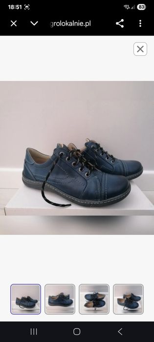 Buty  skórzane damskie r 38