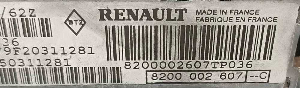 Rádio / Auto Rádio 8200002607 - RENAULT LAGUNA II