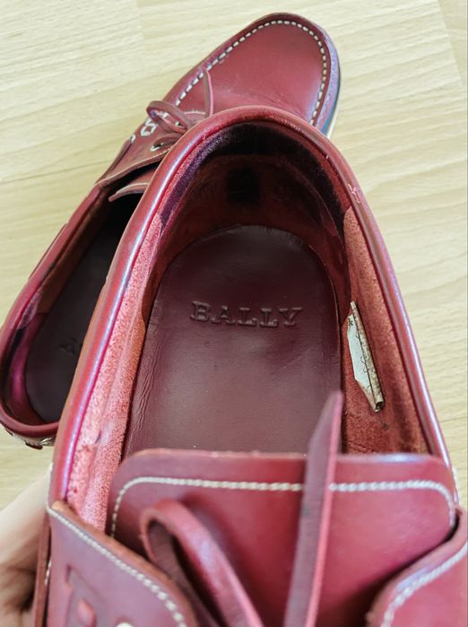 Лоферы мокасины топсайдеры кожаные 40 Bally Timberland оригинал Ecco