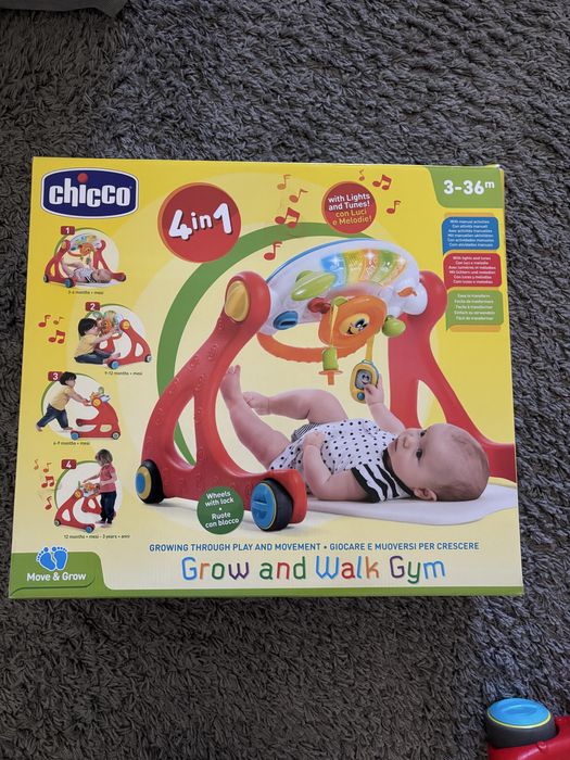 Chicco Brinquedo Ginásio Cresce e Caminha