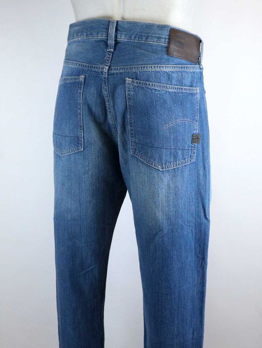 G-Star Raw Type 49 Relaxed Straight spodnie jeansy W35 L34 pas 2 x 48 cm
