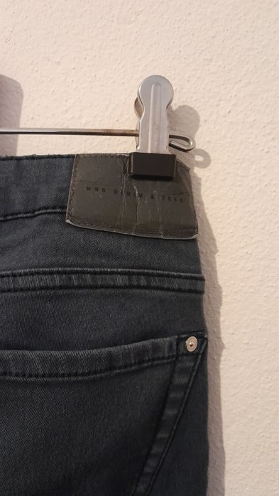 Calças Skinny Mango azuis