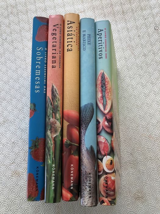 Livros: livros de gastronomia / livros de cozinha