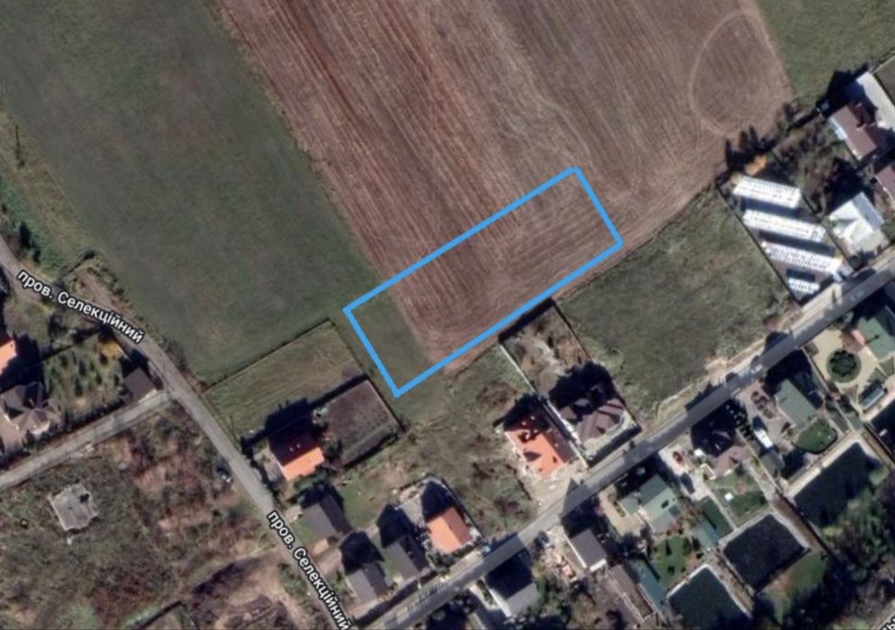 Продаж ділянки масив Племобєднання