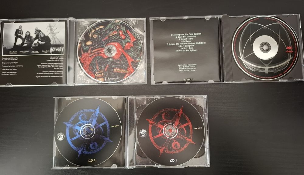 Clássicos do death metal em cd