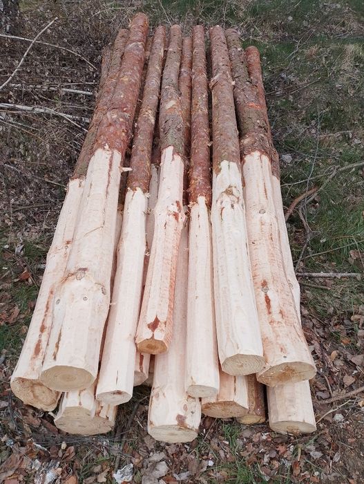 Słupki ,kołki  ,stemple  ogrodzenia tymczasowe