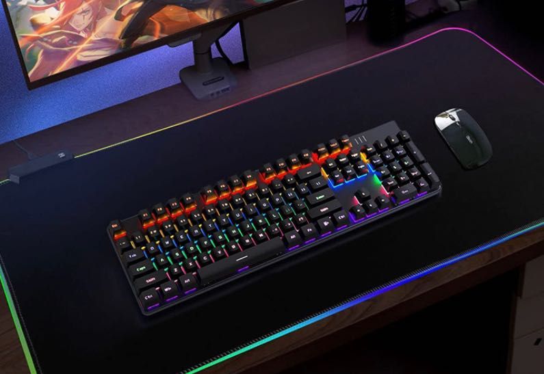 Podkladka pod myszke podswietlnie rgb