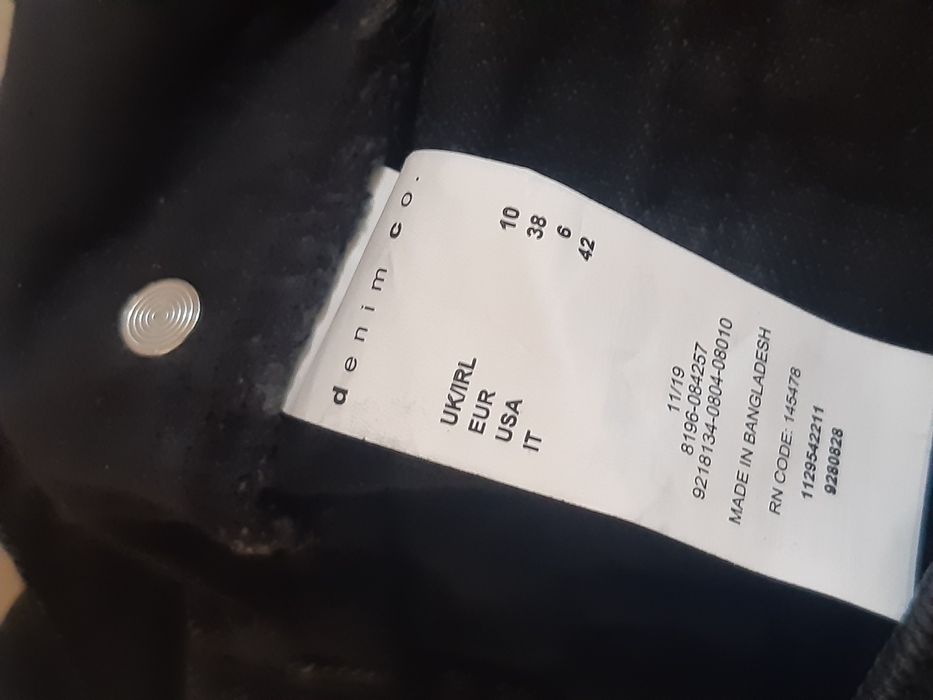 Spódniczka Denim Co czarna 10/38