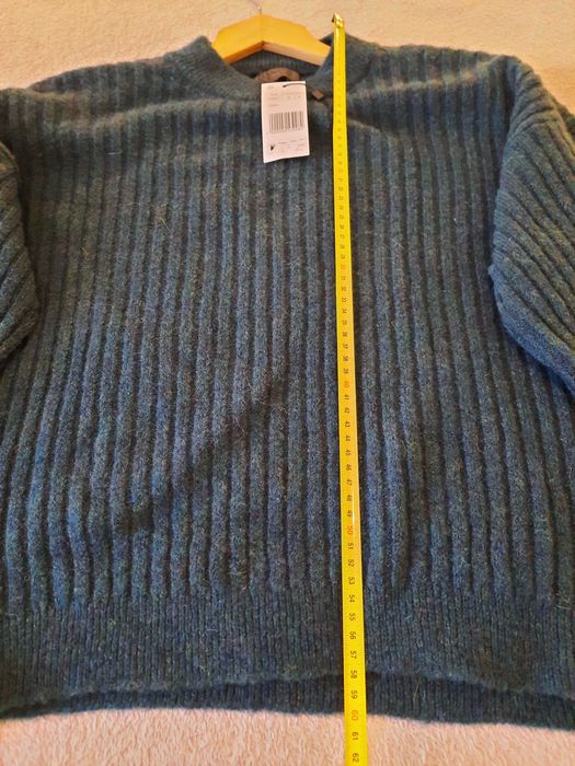 Camisola de Lã Azul Escuro "Petróleo" - LANIDOR