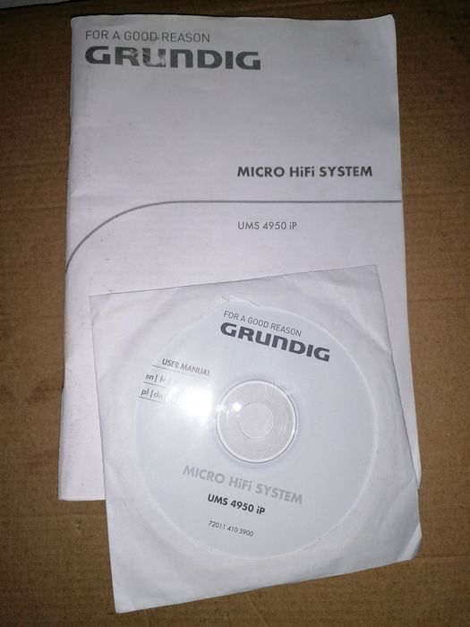 Grundig midi hi-fi c/comando