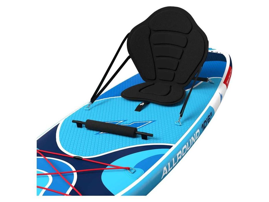 SUP F2 10,6 Dwukomorowa Deska z funkcją kajaka 2 w 1, wymiary 320 x 84 x 15