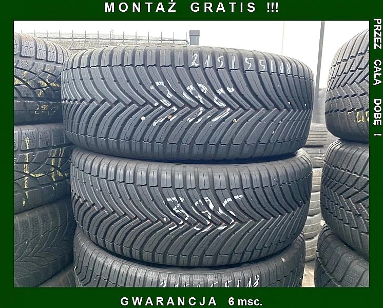 215/55r18 Bridgestone AllSeason 6_6,2mm_2szt_(395)