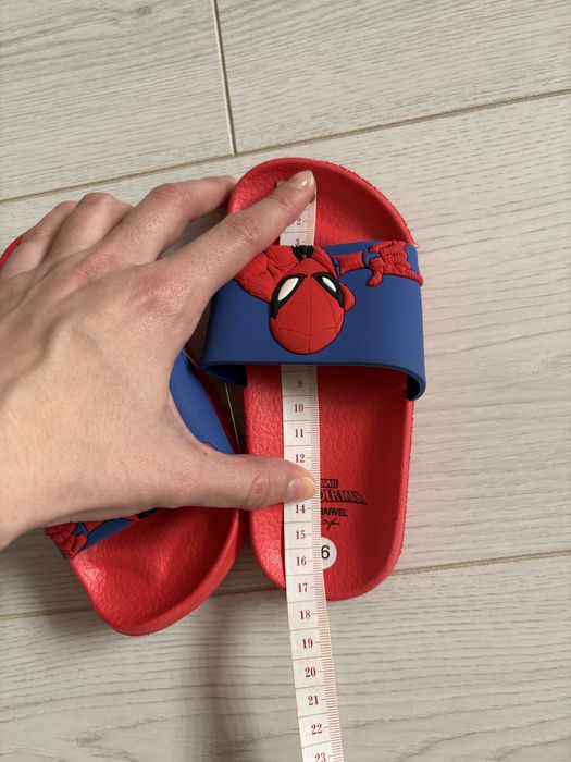 Дитячі шльопанці,дитяче взуття Spider man