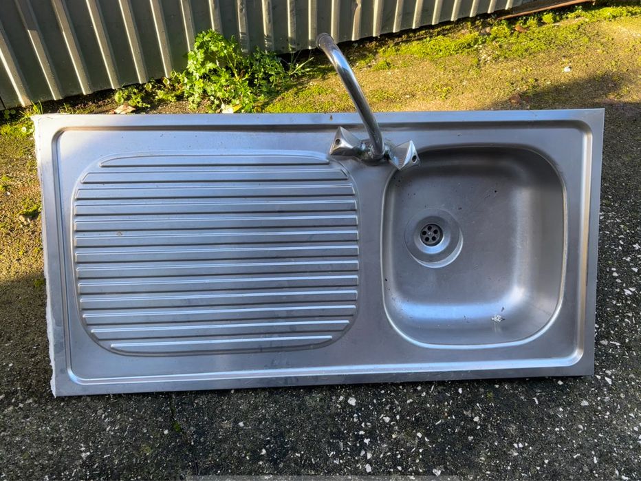 Lava loiça inox 1met x 50cm